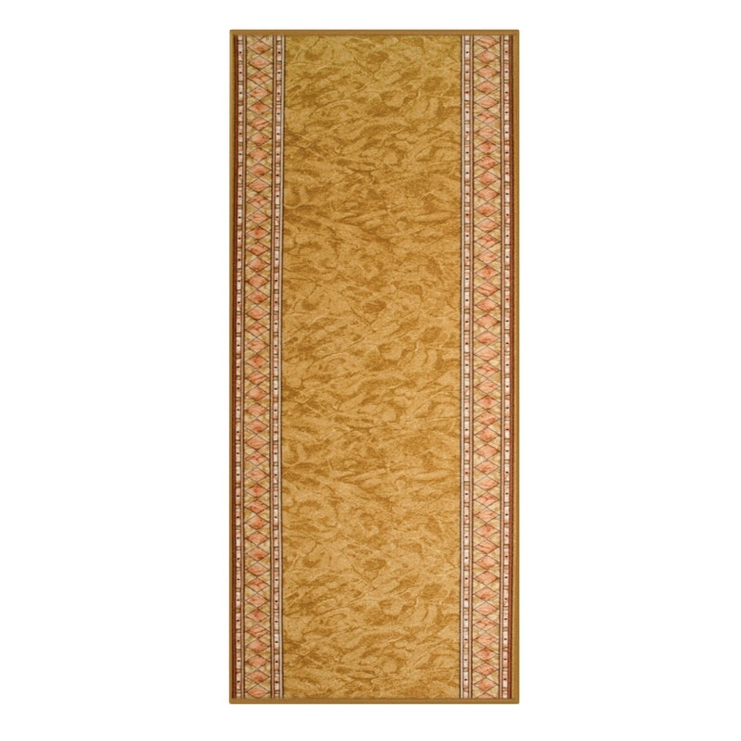 KARAT Teppichläufer Rügen nach Maß Klassischer Wohnteppich Beige 67 x 100 c günstig online kaufen