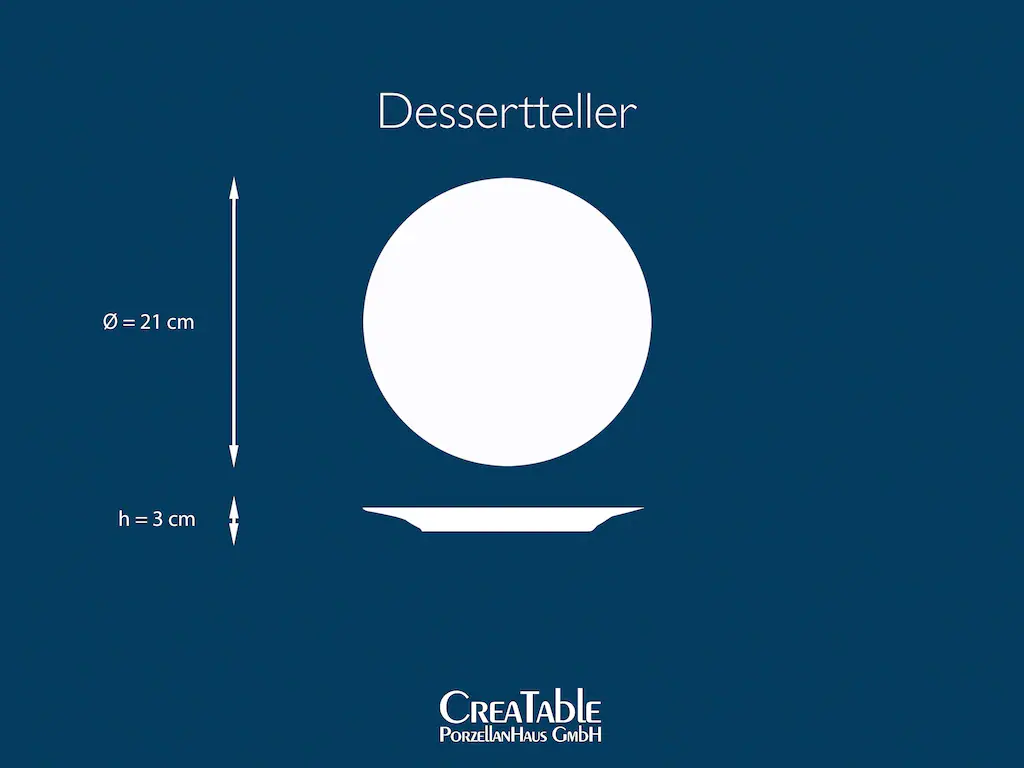 CreaTable Dessertteller NATURE COLLECTION grün Steinzeug D: ca. 21 cm günstig online kaufen