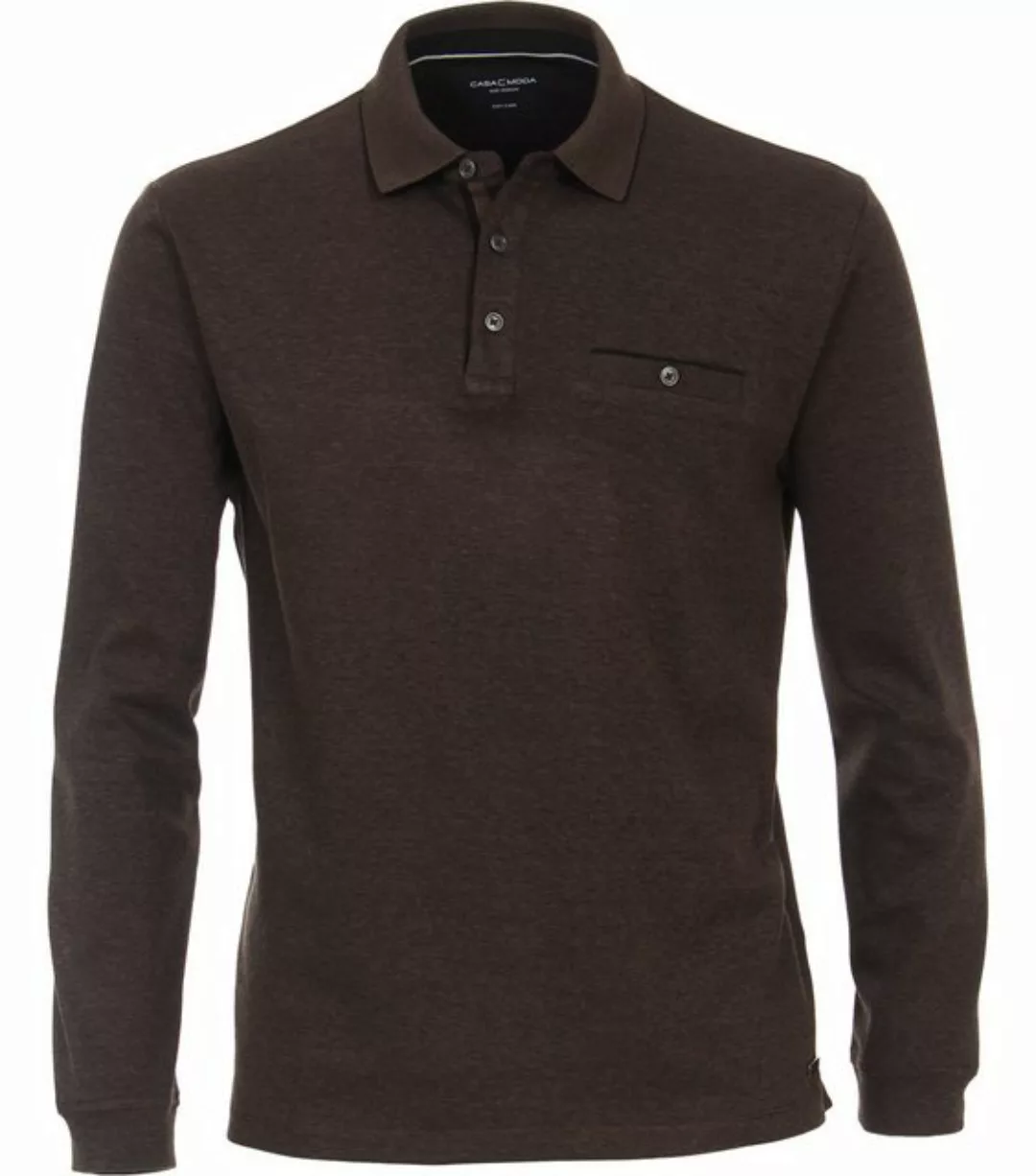 CASAMODA Langarm-Poloshirt CASAMODA Polo-Shirt Langarm gestreift günstig online kaufen