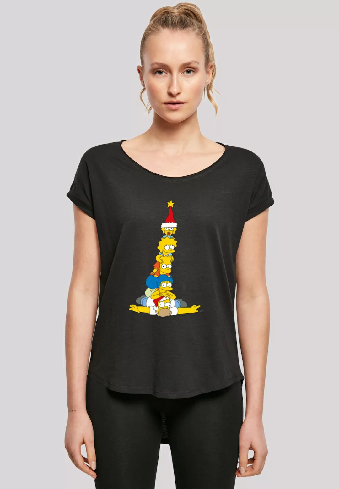 F4NT4STIC T-Shirt "The Simpsons Family Christmas Weihnachtsbaum", Print günstig online kaufen