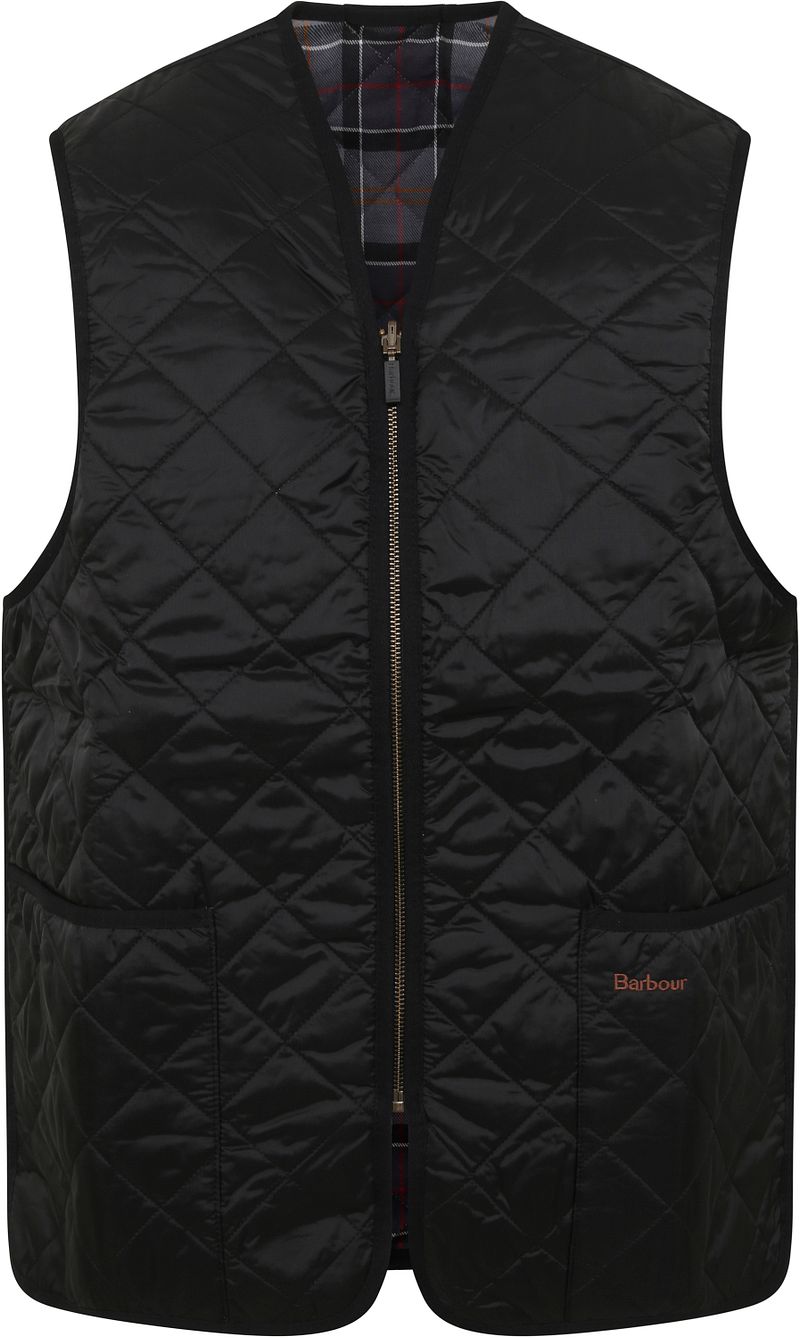 Barbour Innenfutter Quilted Zip-in Schwarz - Größe 52 günstig online kaufen