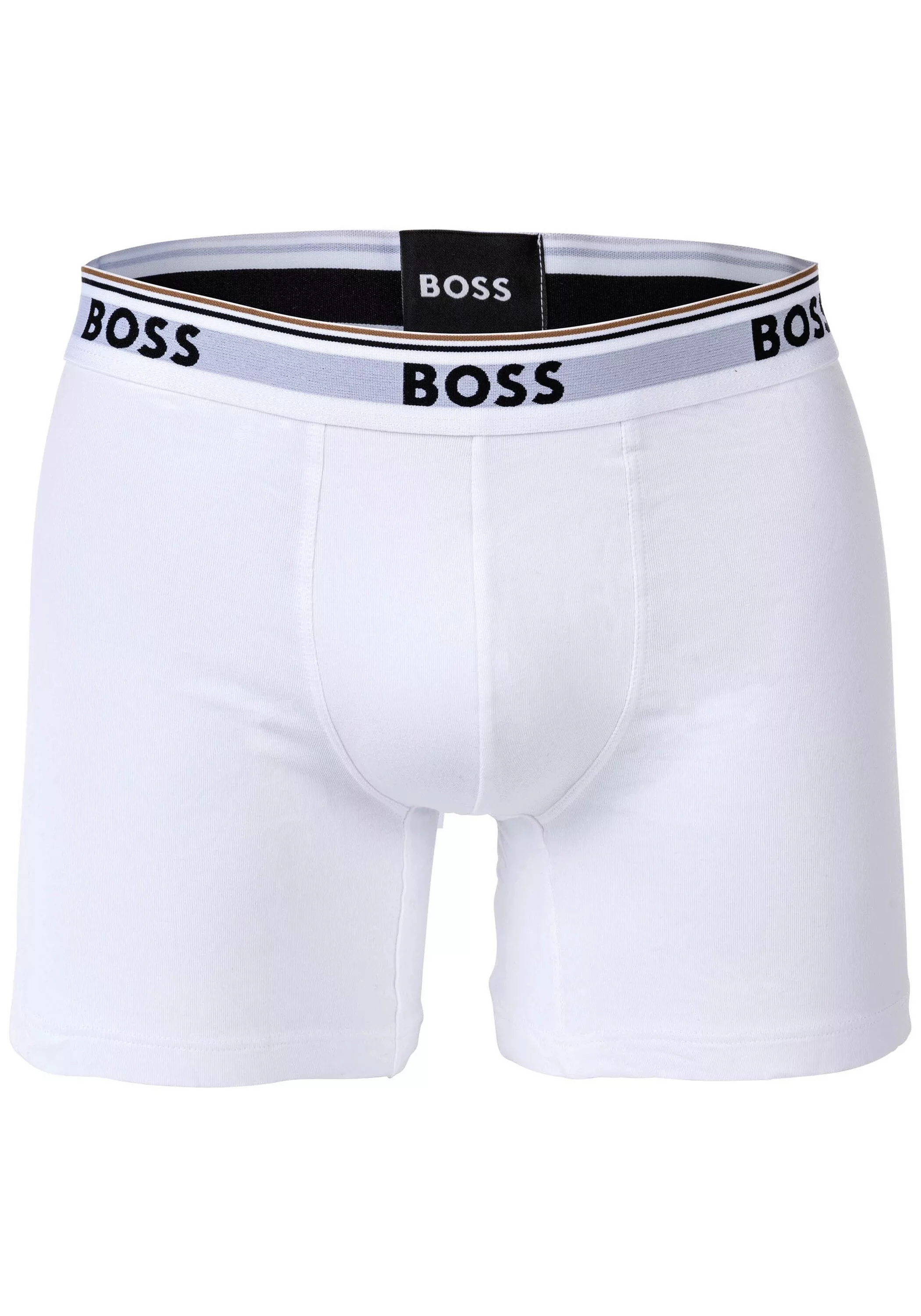 BOSS Langer Boxer "Boxer Brief 3P", (Packung, 3er-Pack), mit farblich passe günstig online kaufen