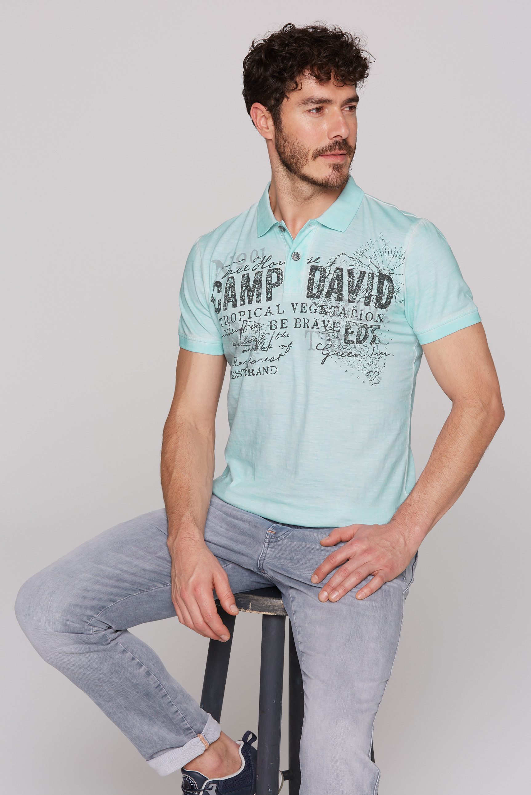 CAMP DAVID Poloshirt, aus Baumwolle günstig online kaufen