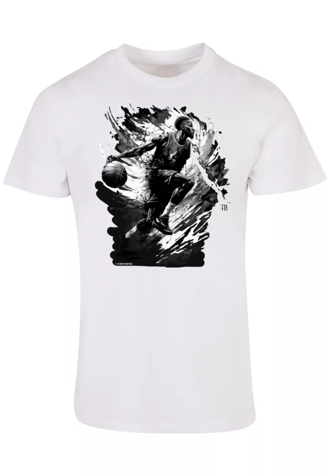 F4NT4STIC T-Shirt "Basketball Splash Sport UNISEX", Print günstig online kaufen