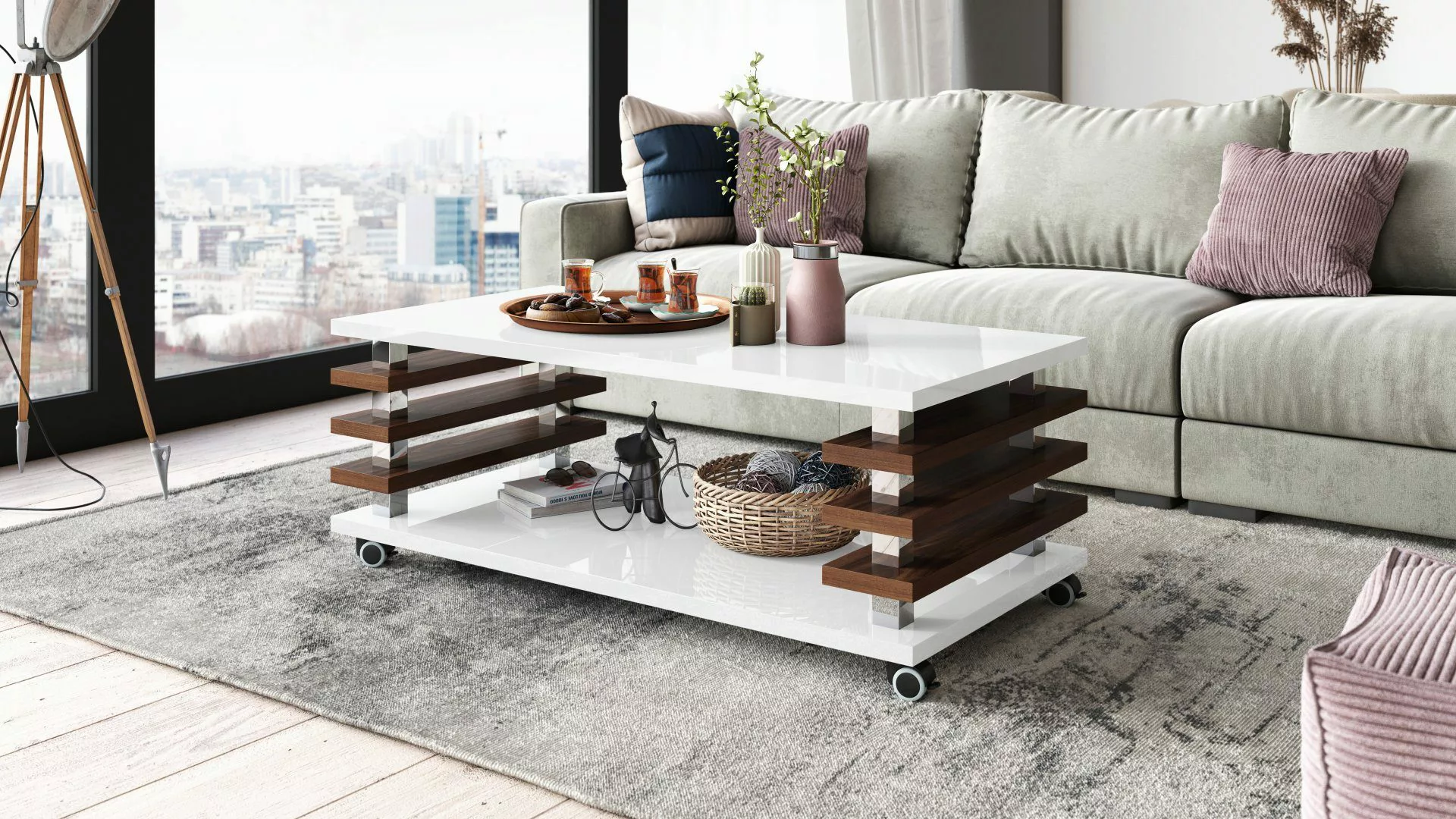 designimpex Couchtisch DC-3 Design Wohnzimmertisch Tisch günstig online kaufen