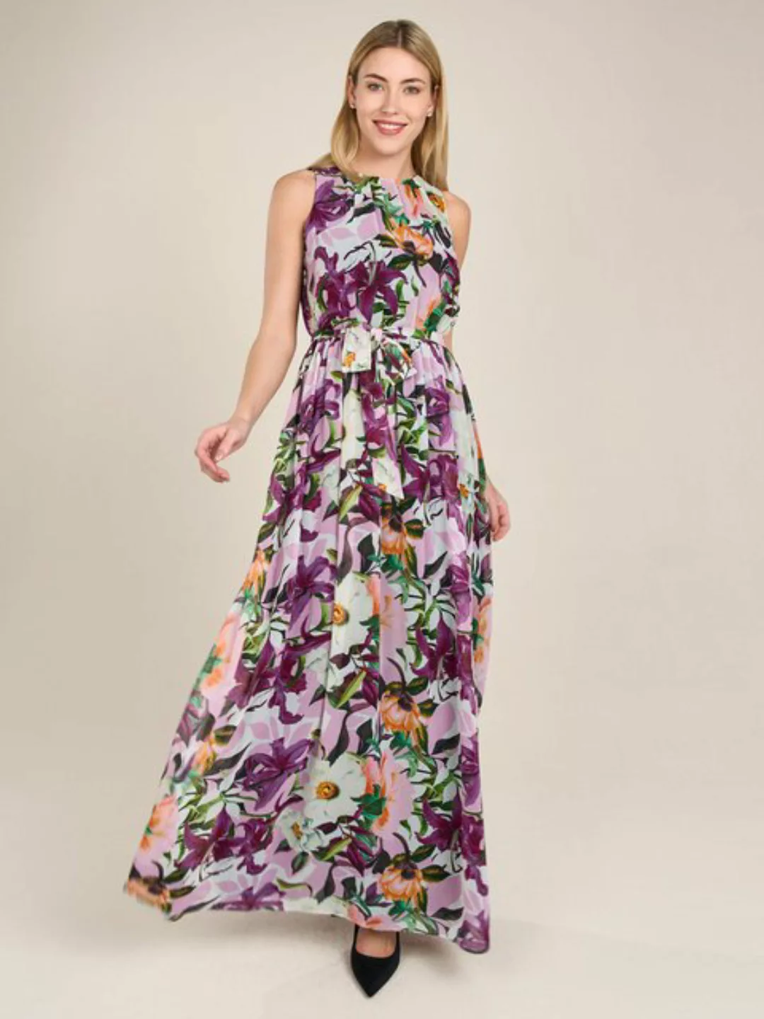 Apart Maxikleid mit allover Blumen Druck günstig online kaufen