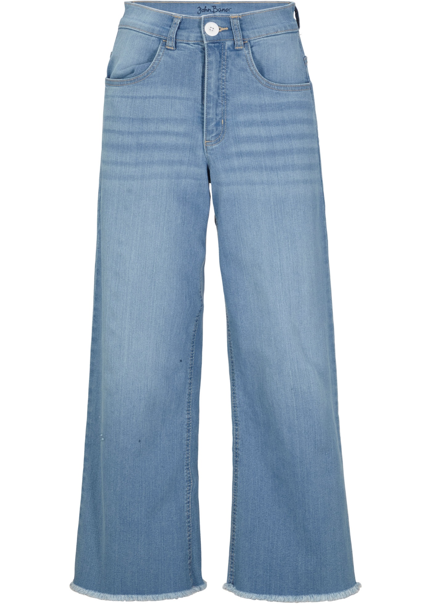 7/8-Komfort-Stretch-Jeans, Wide Fit günstig online kaufen