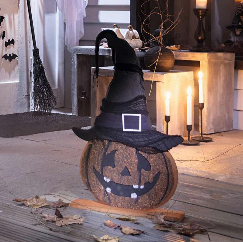 Home-trends24.de Dekofigur Kürbis Hexenkürbis Halloween Herbst günstig online kaufen