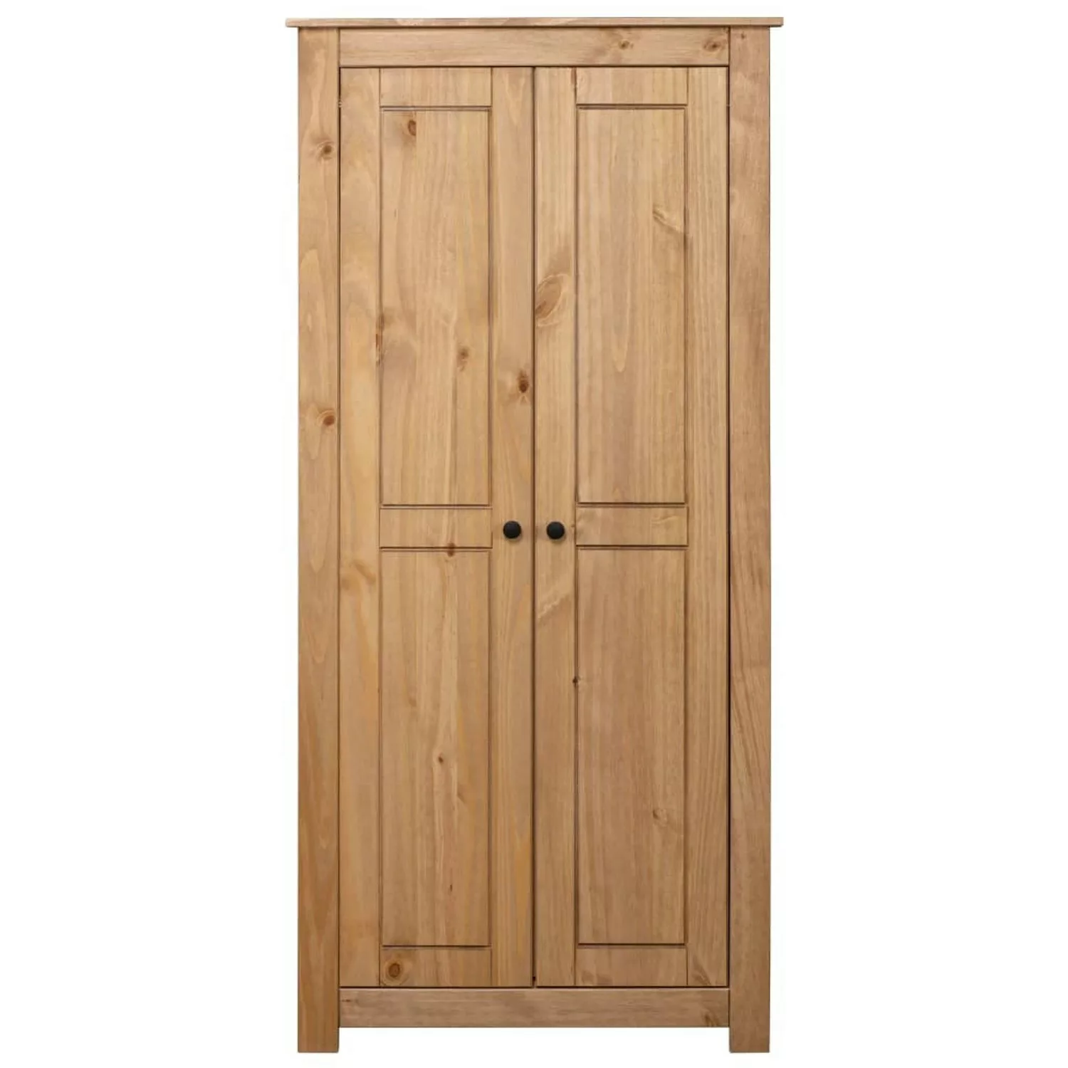 Kleiderschrank 80×50×171,5 Cm Kiefer Massivholz Panama Serie günstig online kaufen