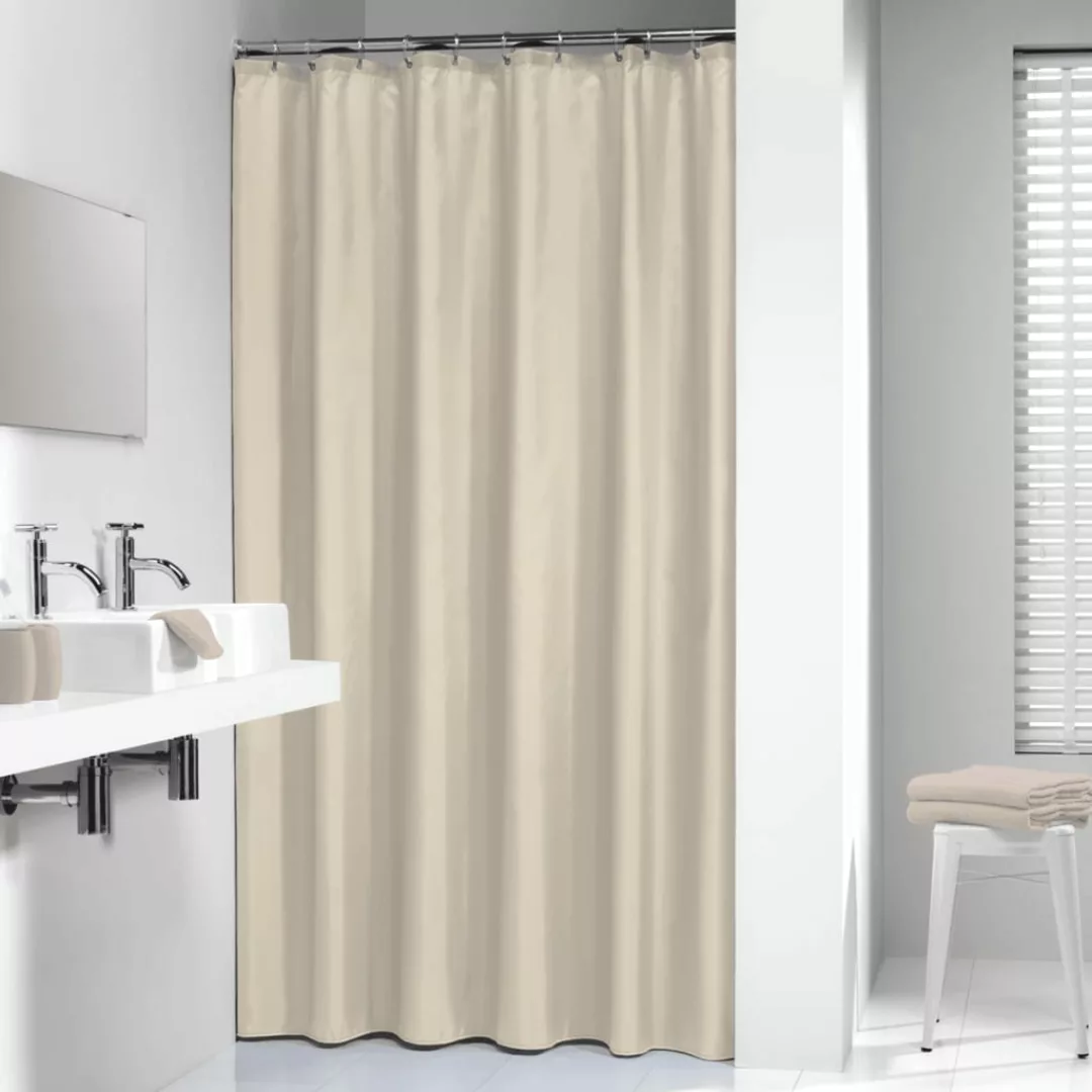 Sealskin Duschvorhang Granada 180 Cm Beige 217001360 günstig online kaufen