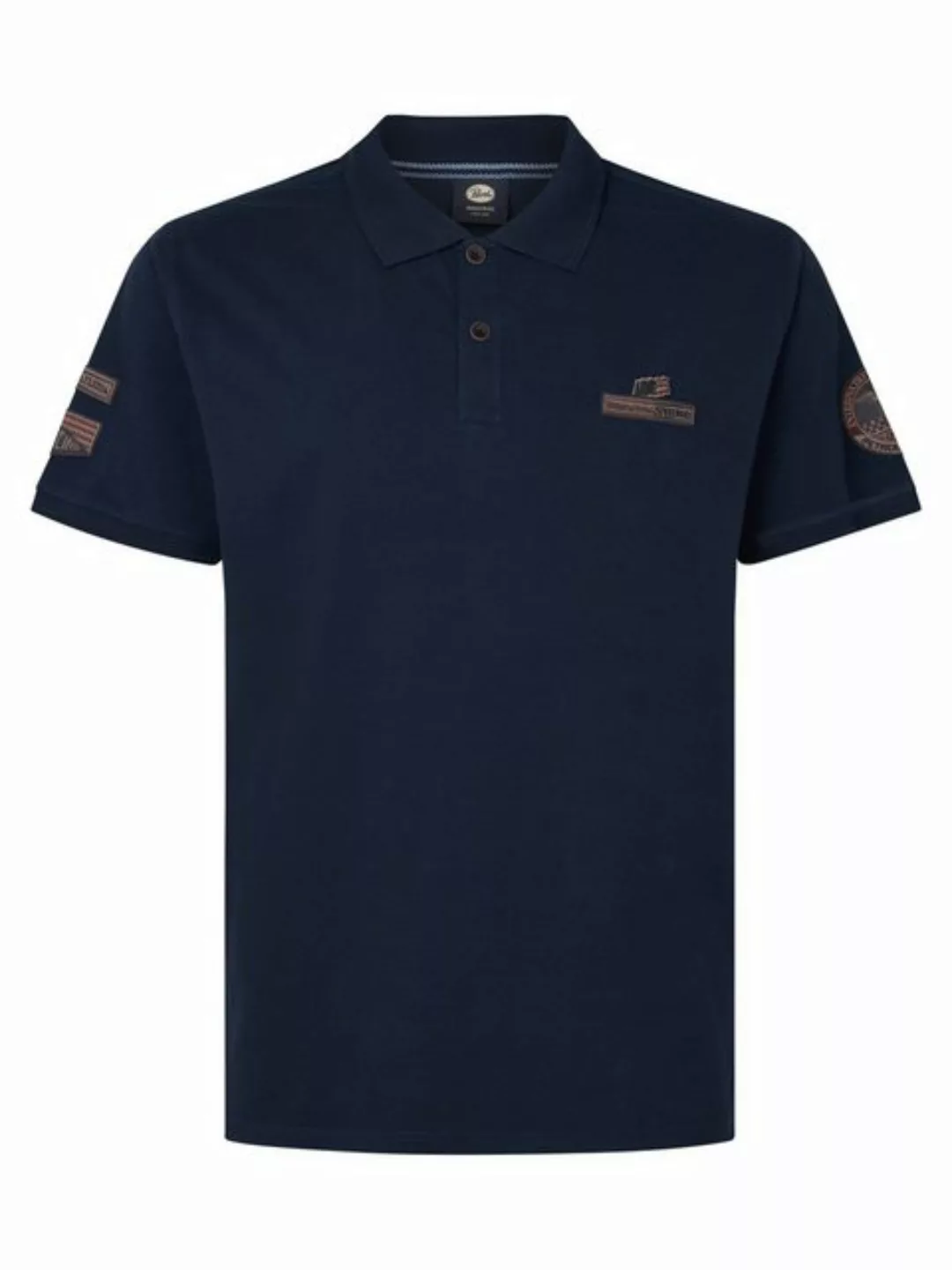 Petrol Industries Poloshirt Men Polo Short Sleeve Navy Blue günstig online kaufen