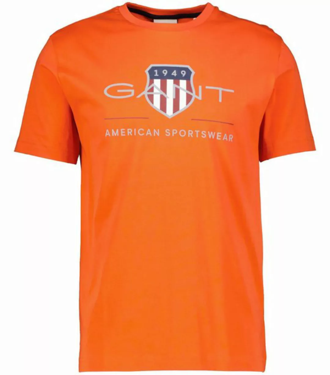 Gant T-Shirt REG ARCHIVE SHIELD SS T-SHIRT, BURNT ORANGE günstig online kaufen