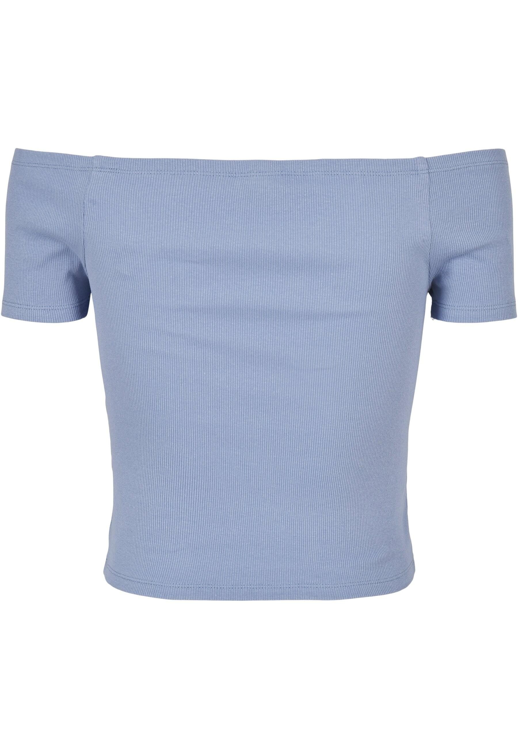 URBAN CLASSICS T-Shirt "Urban Classics Damen Ladies Off Shoulder Rib Tee", günstig online kaufen