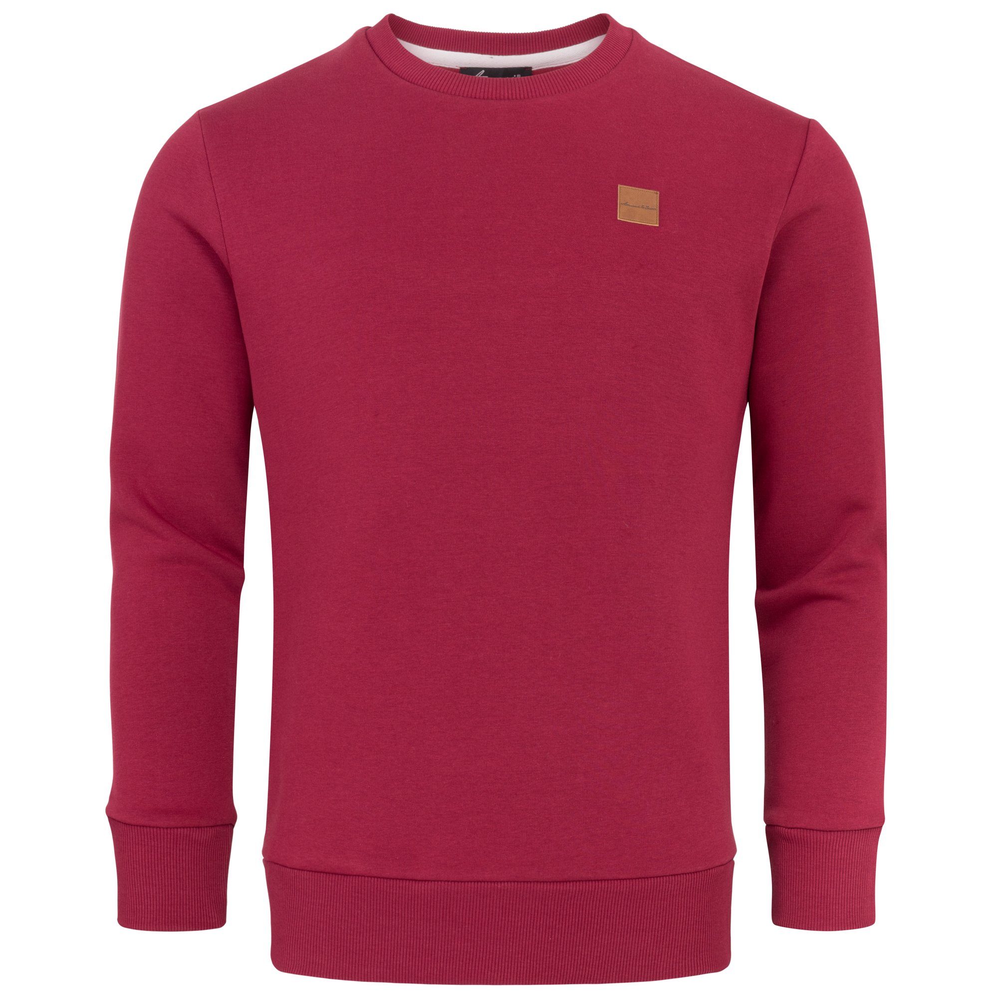 Amaci&Sons Sweatshirt JACKSONVILLE Sweatshirt mit Rundhalsausschnitt günstig online kaufen