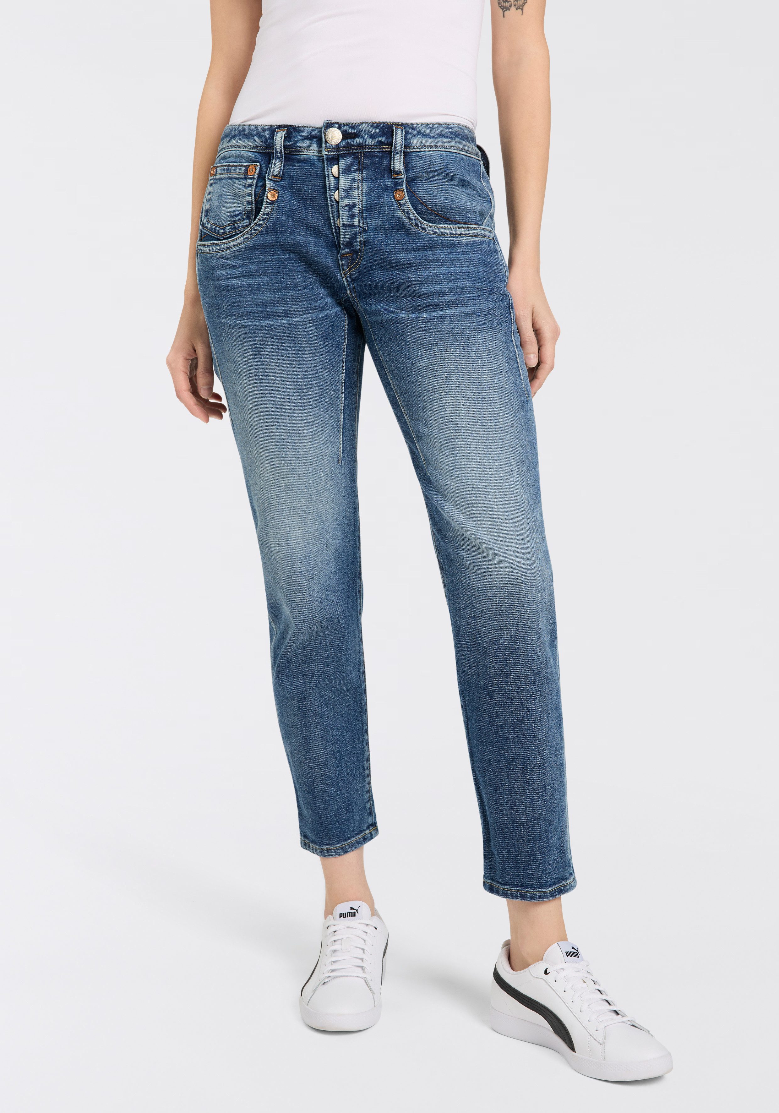 Herrlicher 7/8-Jeans Shyra Cropped Denim Comfort günstig online kaufen