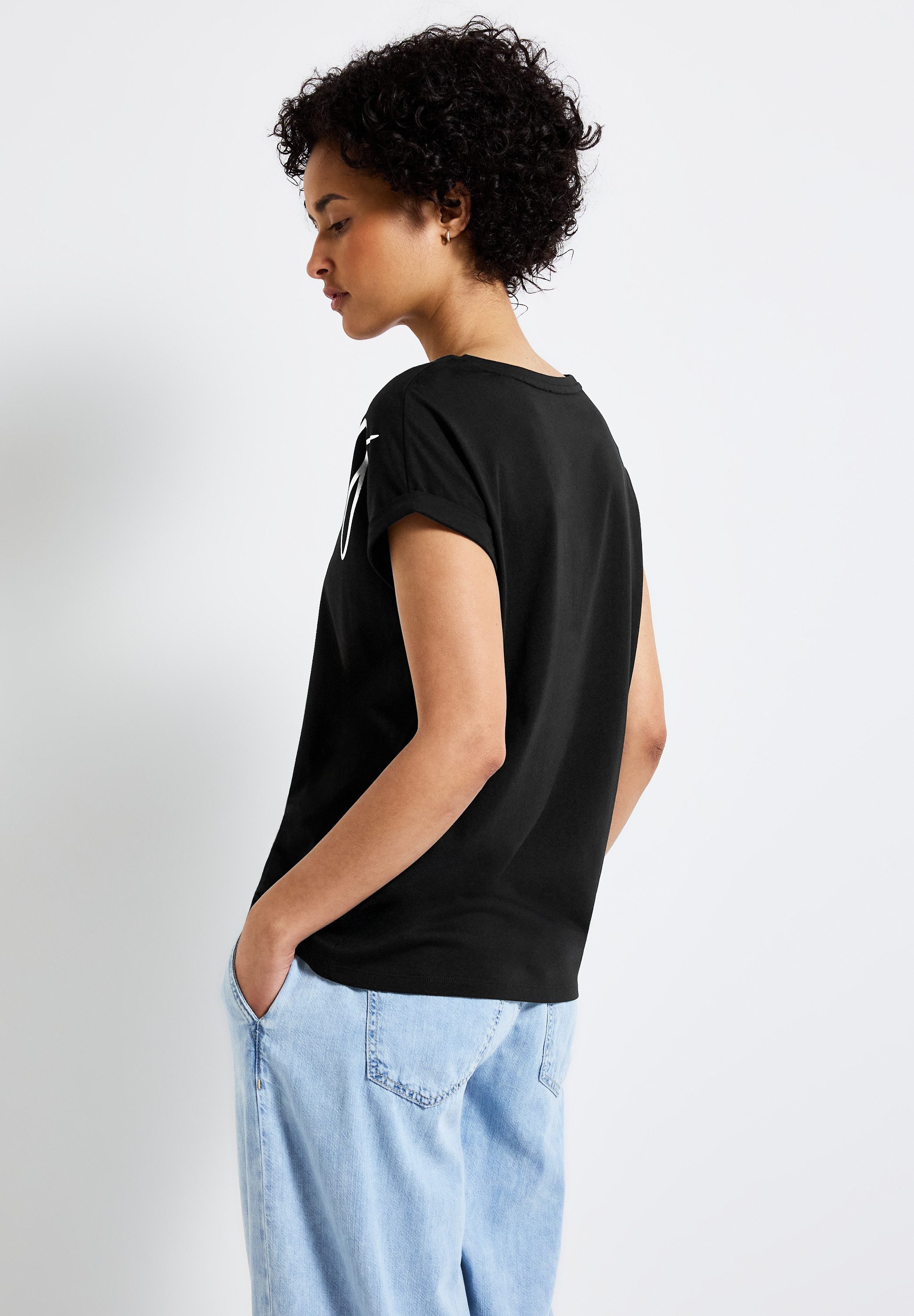 STREET ONE T-Shirt, mit Rundhalsausschnitt günstig online kaufen