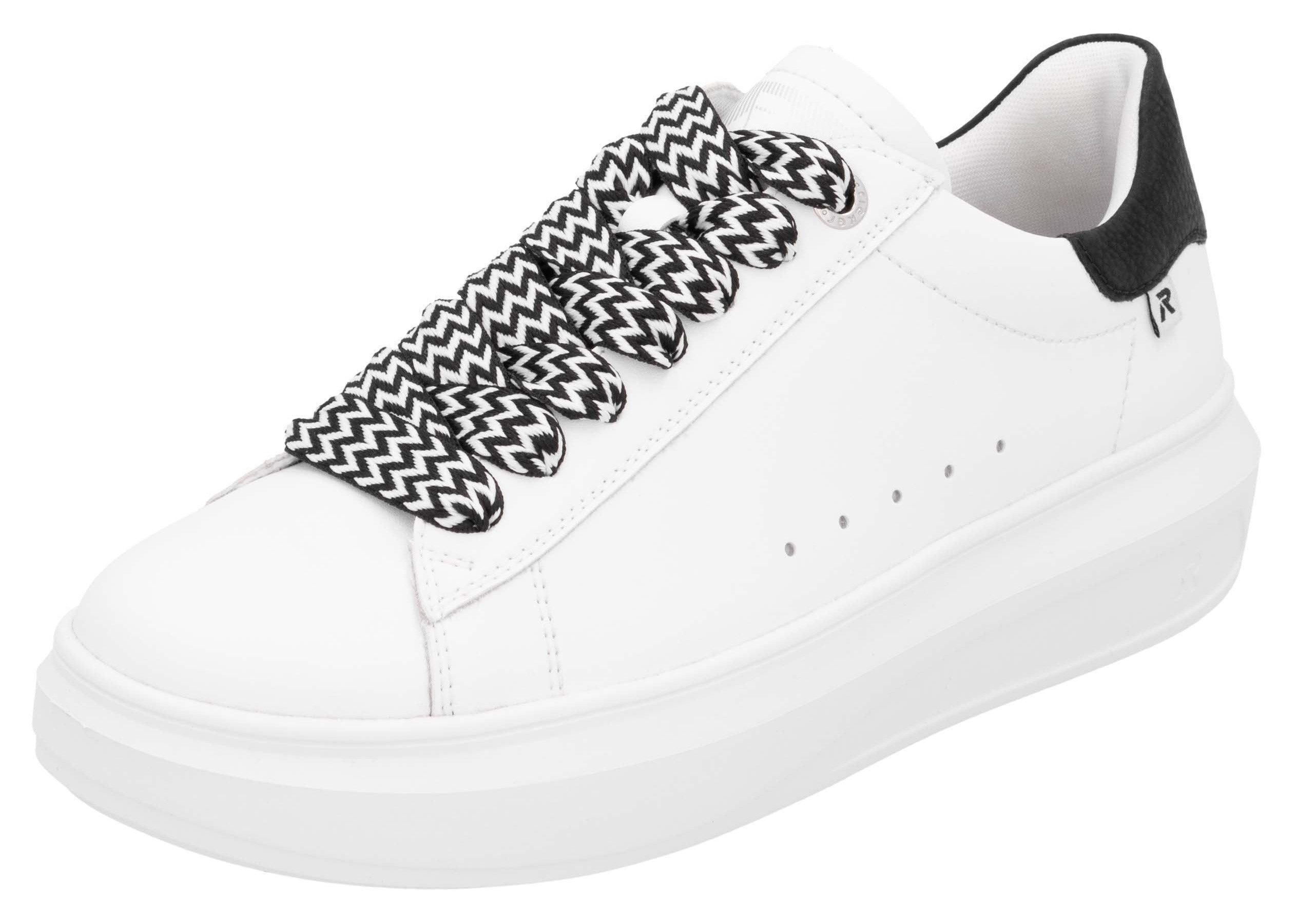 RIEKER Sport Plateausneaker, Freizeitsneaker, Schnürschuh, Halbschuh günstig online kaufen
