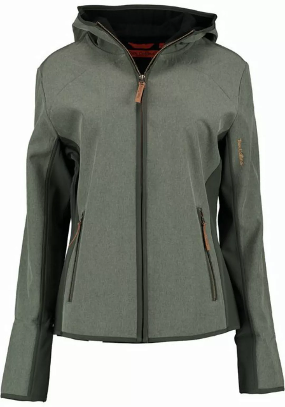 Tom Collins Softshelljacke Gixud Damen Outdoorjacke mit 2 Reißverschlusstas günstig online kaufen