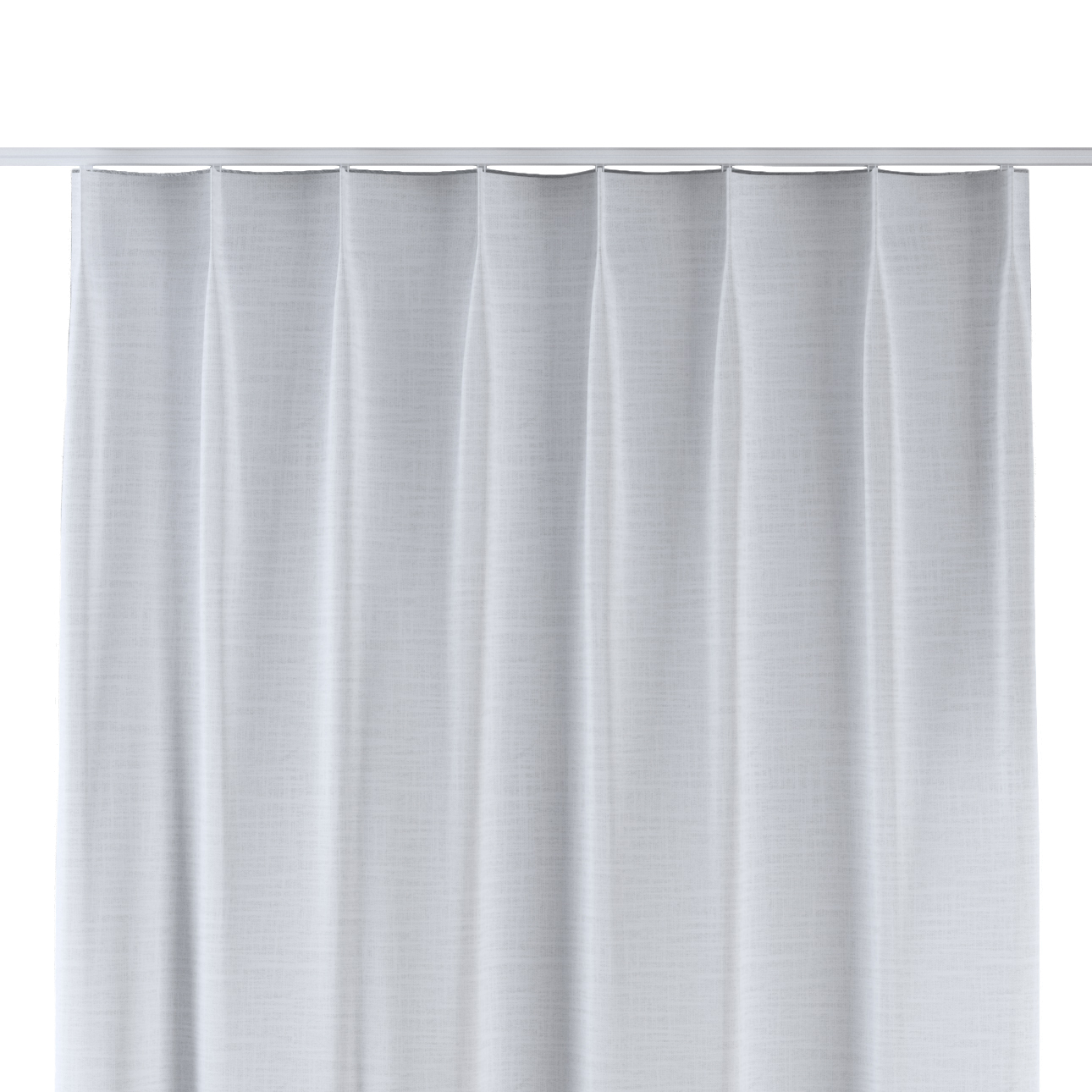 Vorhang mit flämischen 1-er Falten, weiß, Harmony (144-75) günstig online kaufen