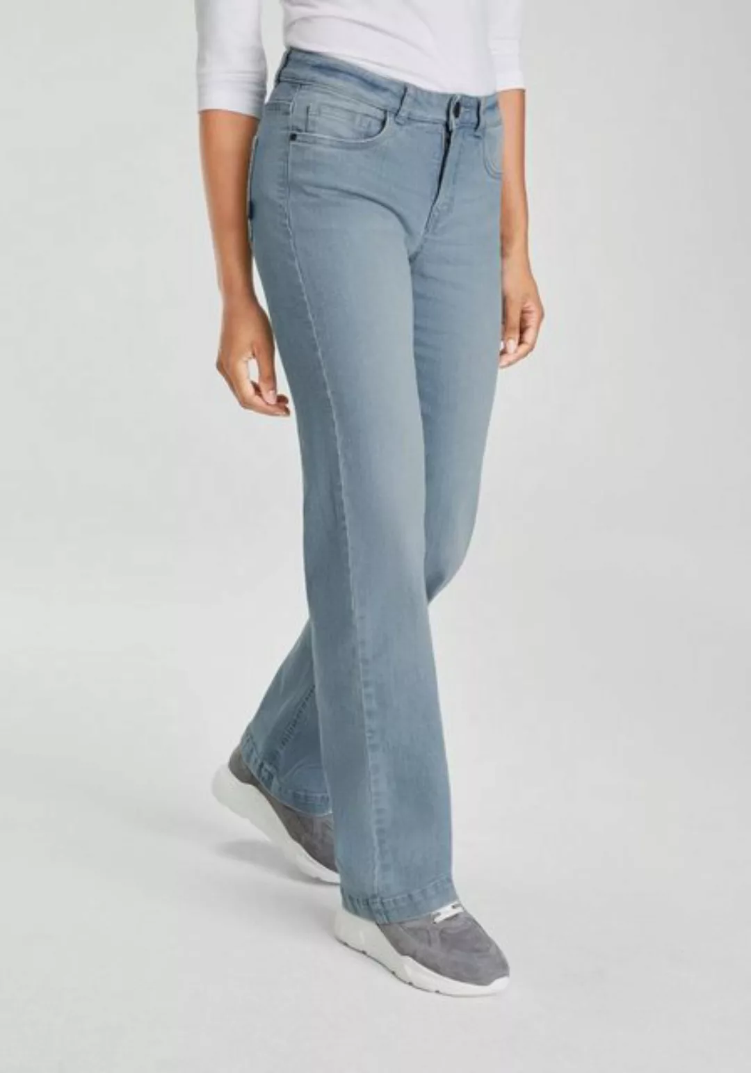 Arizona Gerade Jeans "Wide Leg günstig online kaufen