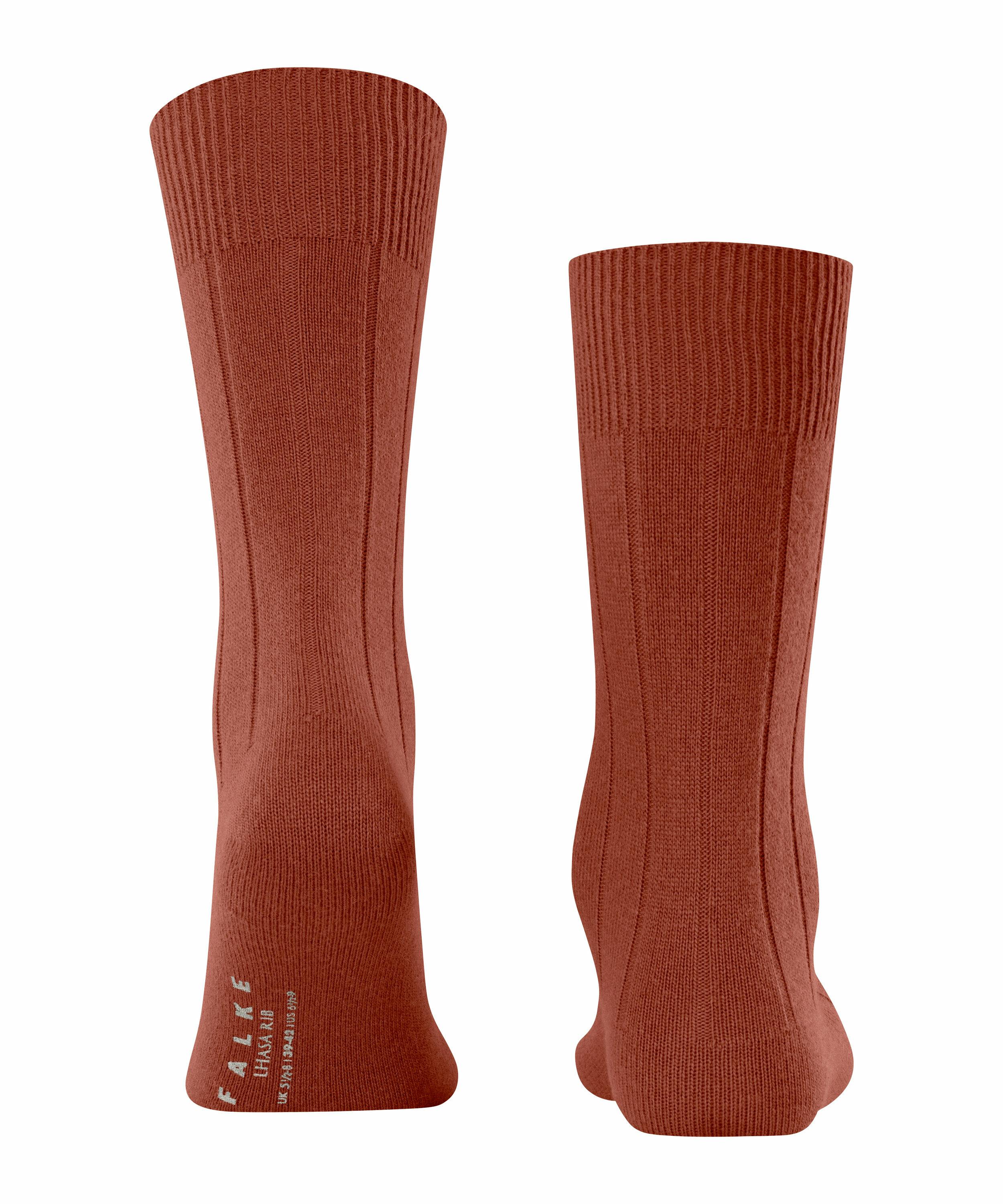 FALKE Lhasa Rib Herren Socken, 39-42, Orange, Uni, Wolle, 14423-882902 günstig online kaufen