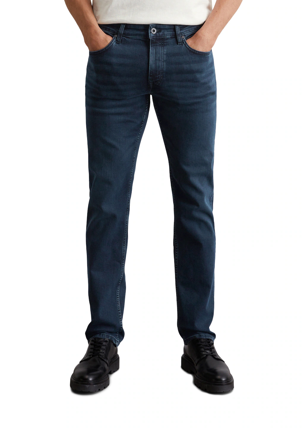 Marc OPolo Regular-fit-Jeans "aus Bio-Baumwoll-Mix" günstig online kaufen