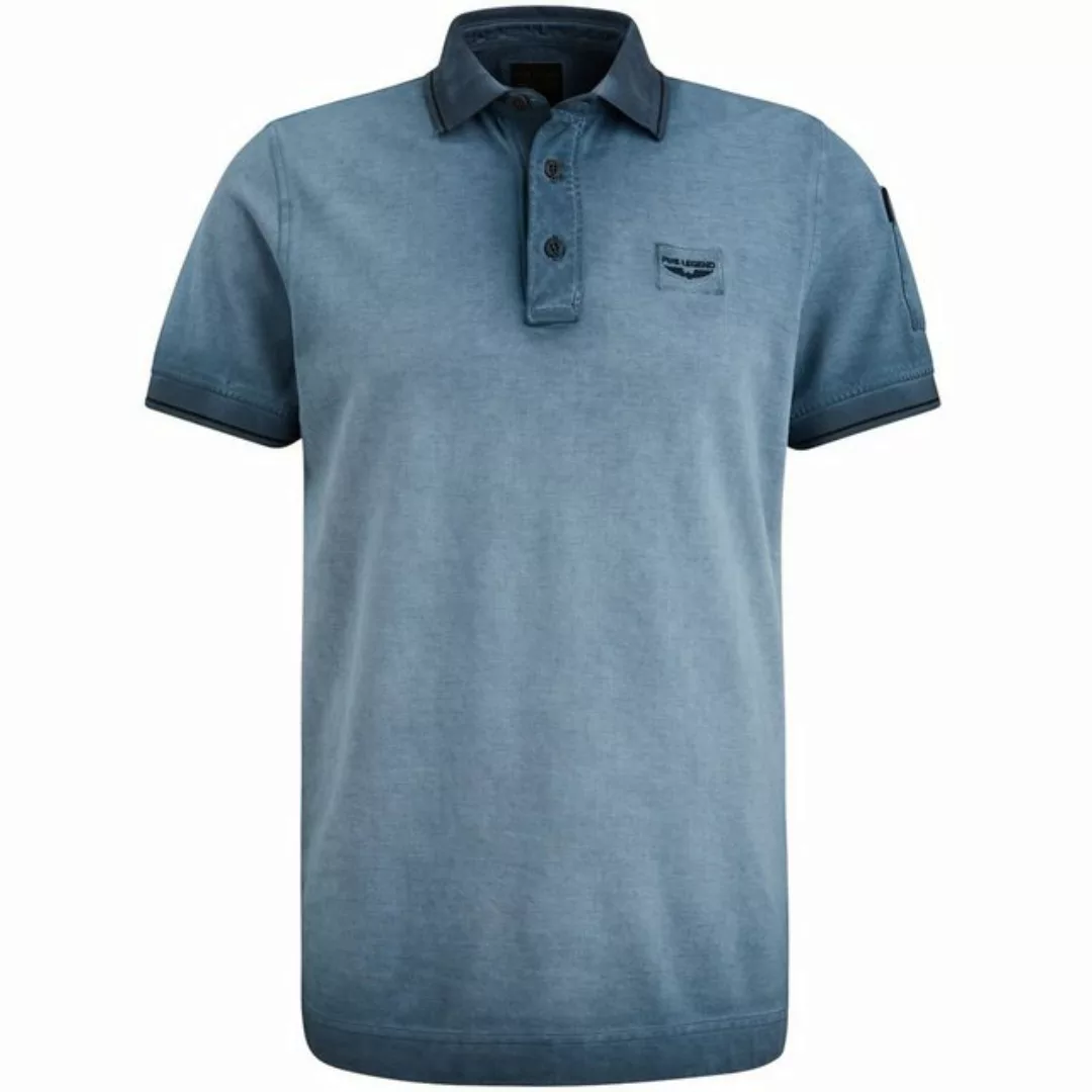 PME LEGEND T-Shirt Short sleeve polo light pique cold, North Atlantic günstig online kaufen