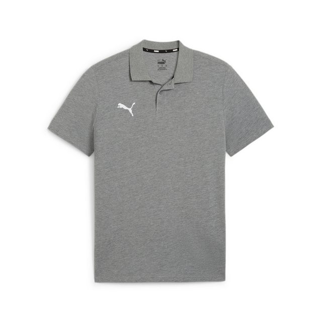 PUMA Poloshirt teamGOAL Casuals Polo MEDIUM GRAY HEATHER-PUMA WHITE günstig online kaufen