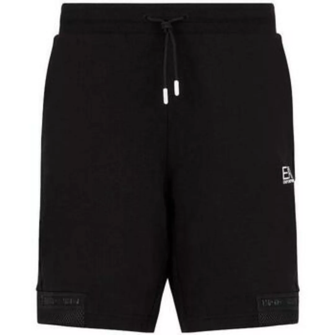 Ea7 Emporio Armani  Shorts Tonal Tape Logo Series Board Shorts - Black günstig online kaufen