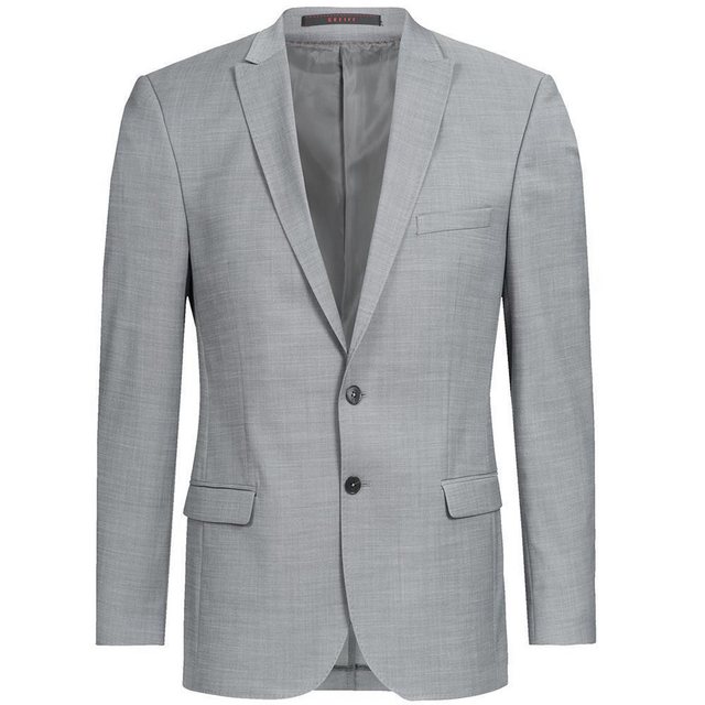 GREIFF Sakko Greiff Corporate Sakko Herren Modern WITH 37.5® Slim-Fit Hellg günstig online kaufen