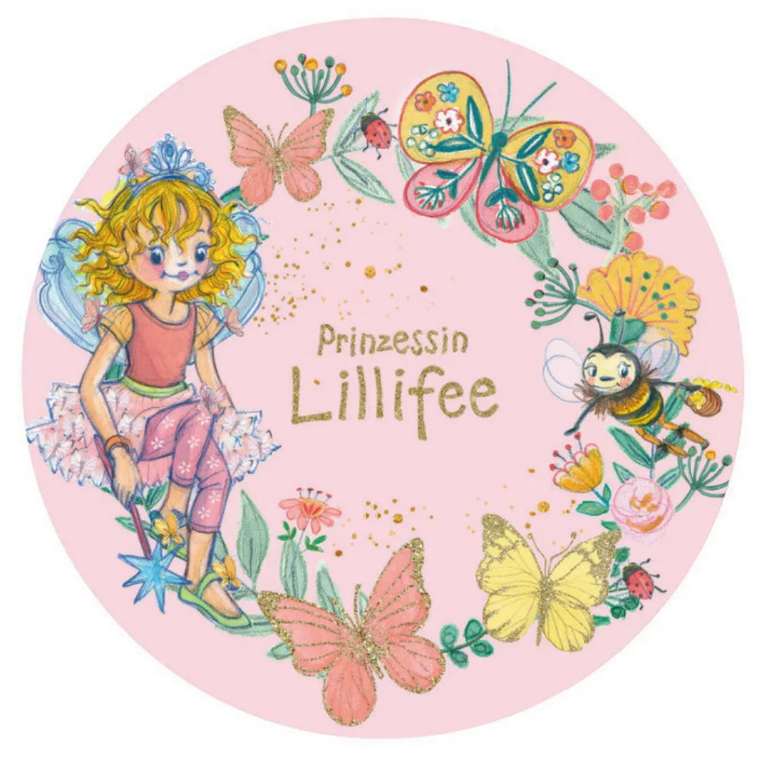 Kinderteppich Lillifee rosa D: ca. 100 cm günstig online kaufen