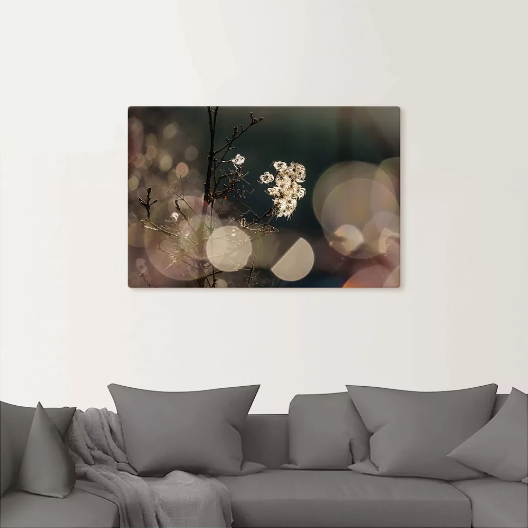 Artland Wandbild "Naturromantik", Blumenbilder, (1 St.), als Leinwandbild, günstig online kaufen