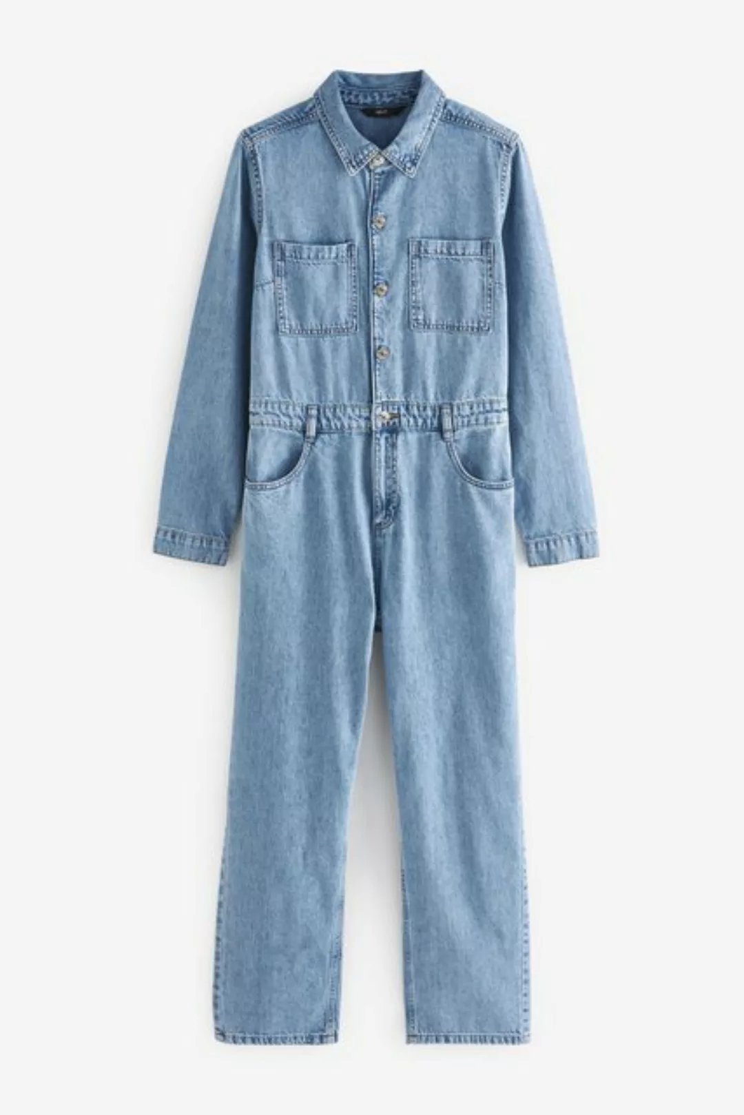 Next Jumpsuit Jeansoverall – Kurzgrößen (1-tlg) günstig online kaufen