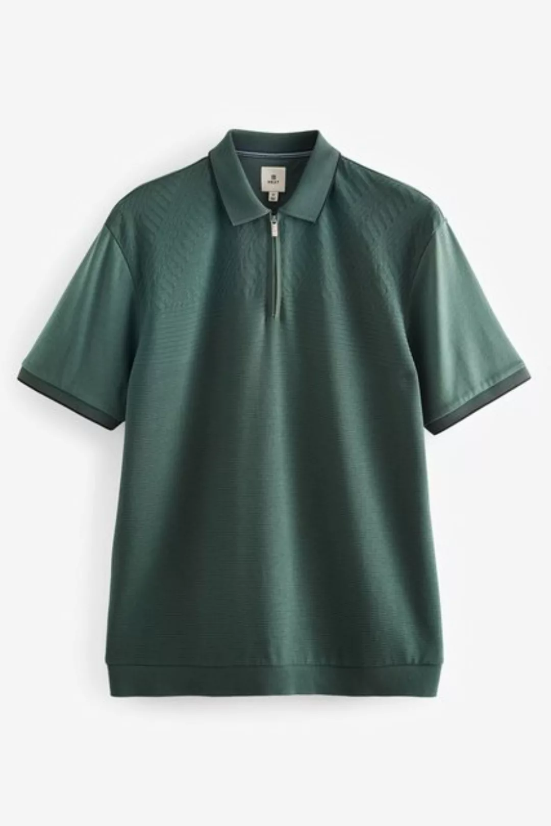 Next Poloshirt Strukturiertes Polo-Shirt (1-tlg) günstig online kaufen