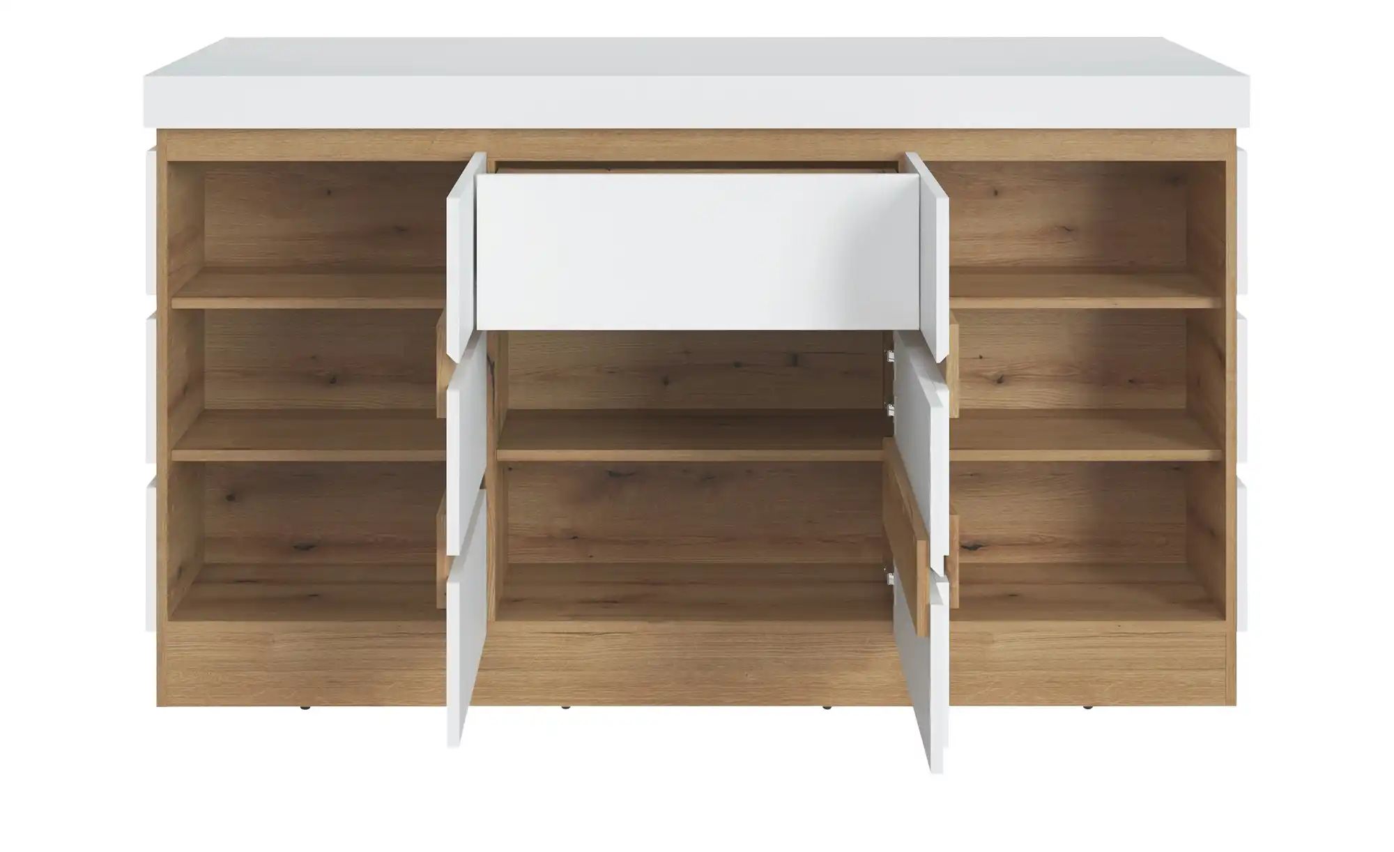 Tresentisch  Caorle ¦ weiß ¦ Maße (cm): B: 160 H: 93 T: 75.0 Tische > Barti günstig online kaufen