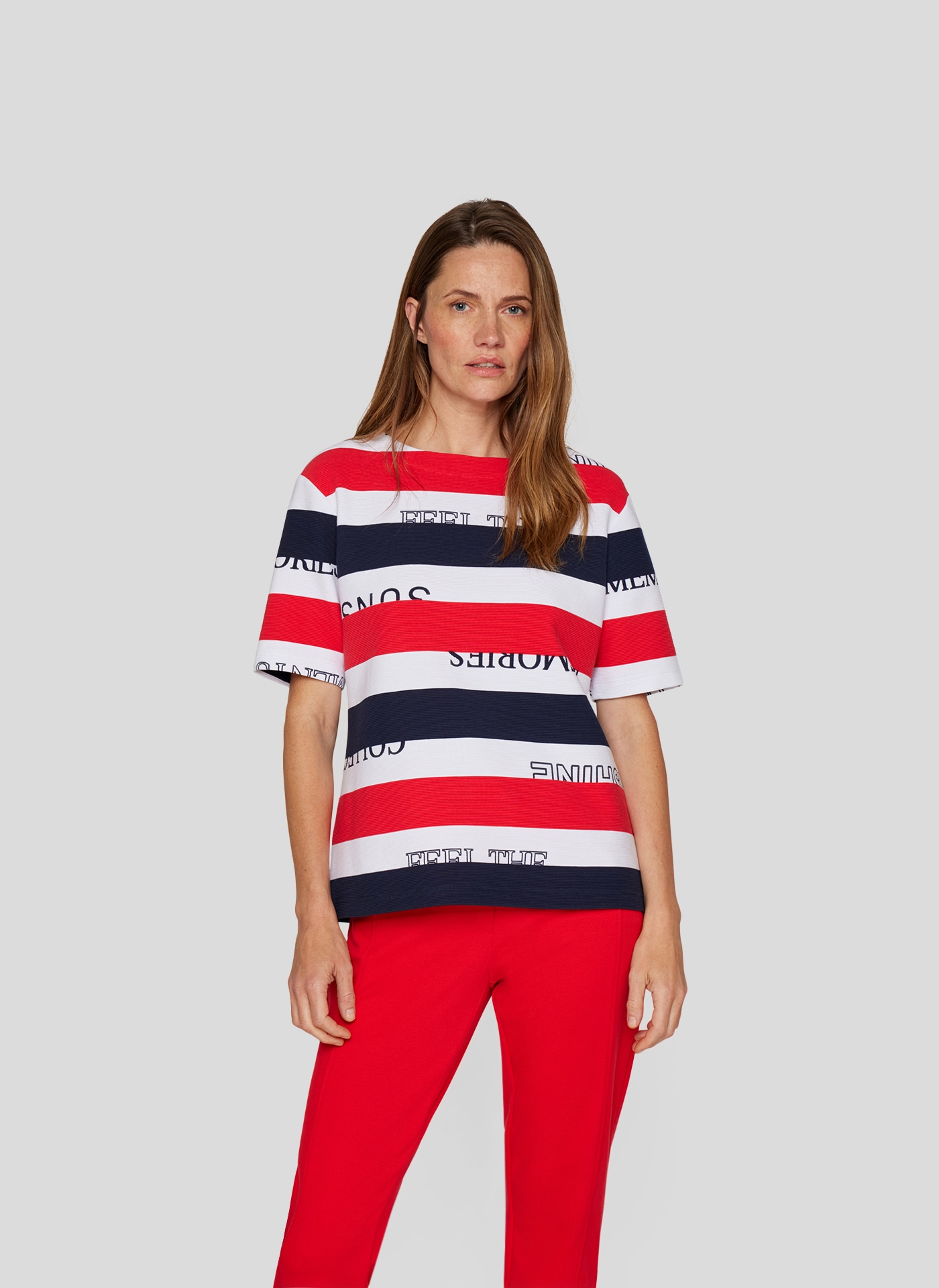 Rabe Rundhalsshirt, im Colorblocking-Design günstig online kaufen
