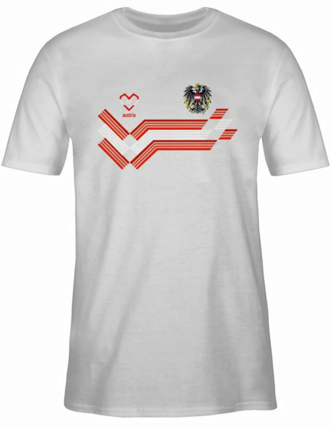 Shirtracer T-Shirt Austria Fanartikel EM, Österreich Wappen 2024 Fussball E günstig online kaufen