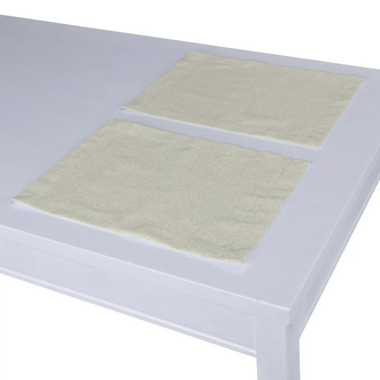 Tischset 2 Stck., hellgrau, 30 x 40 cm, Loneta (133-65) günstig online kaufen