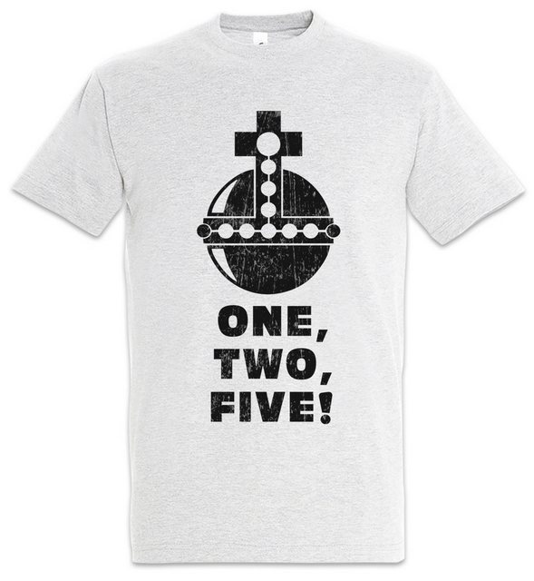 Urban Backwoods Print-Shirt One Two Five Herren T-Shirt Monty Fun Knights P günstig online kaufen