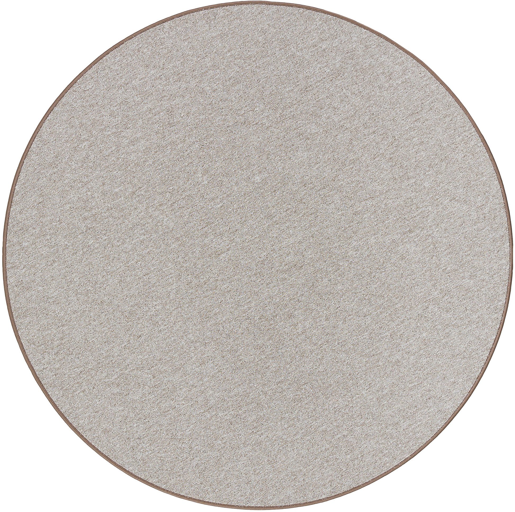 my home Teppich »Fortis, Schlinge, Made in Netherlands«, rund, 5 mm Höhe, U günstig online kaufen