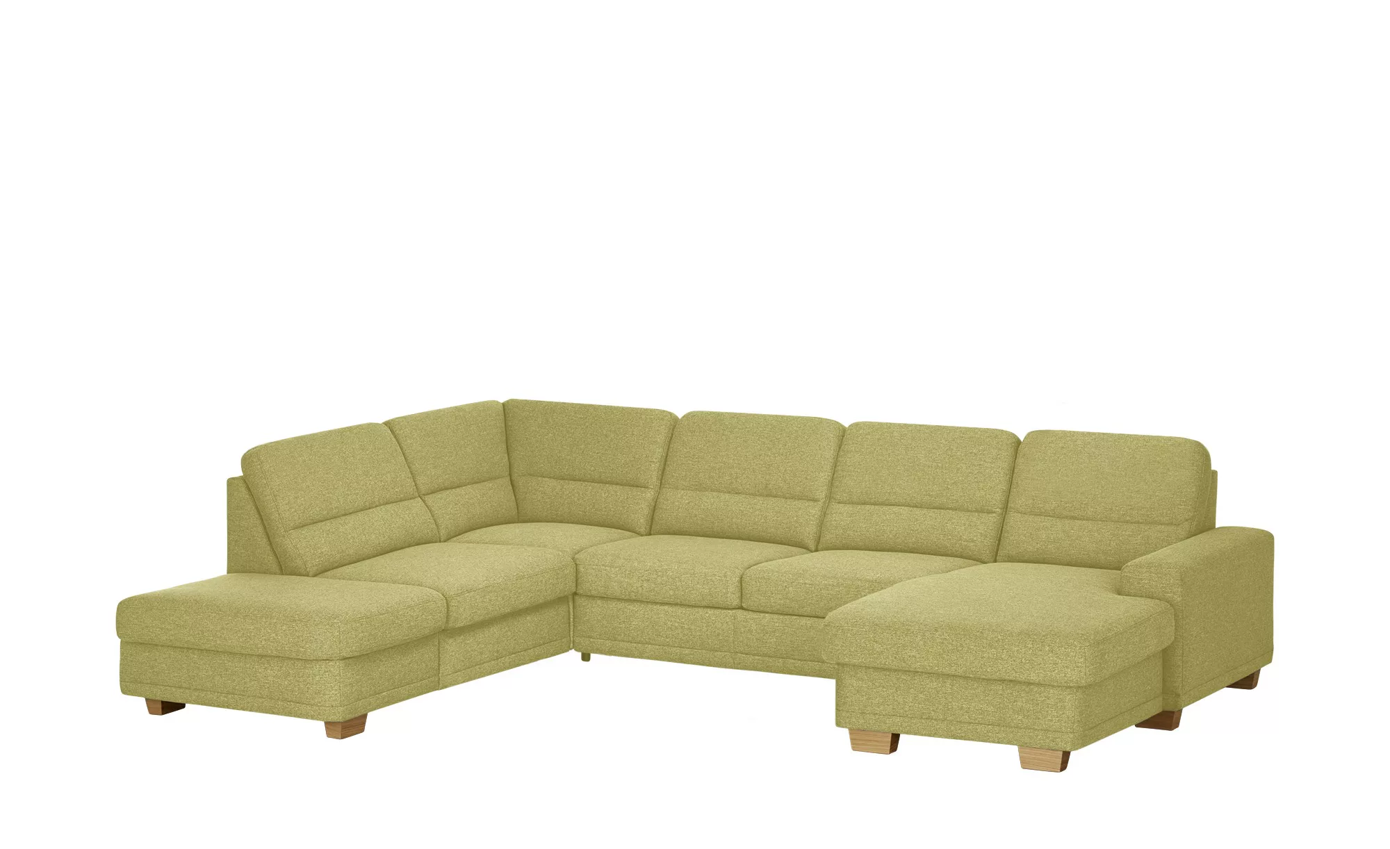 meinSofa Wohnlandschaft  Marc ¦ grün ¦ Maße (cm): B: 311 H: 85 T: 234.0 Pol günstig online kaufen