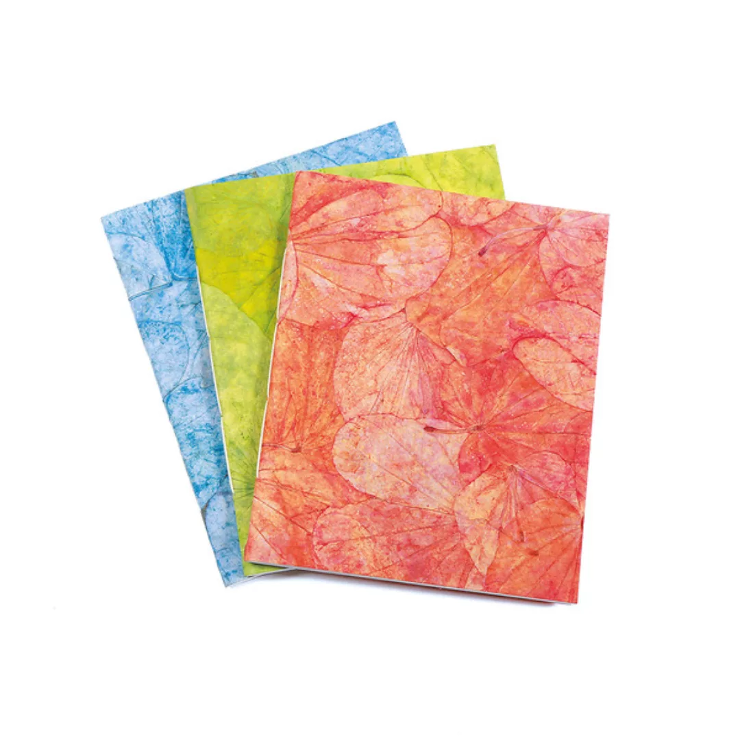 Notizbuch "Lotus Pond" Aus Handgeschöpftem Recycling Baumwoll-papier günstig online kaufen
