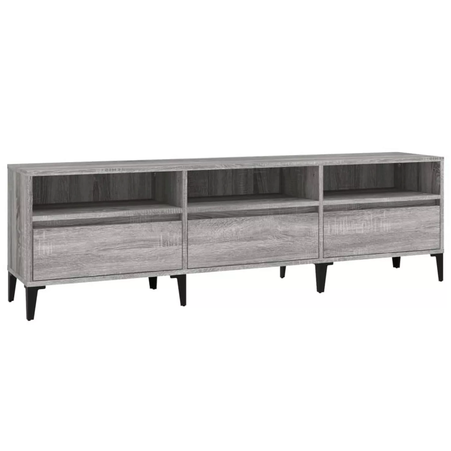 Vidaxl Tv-schrank Grau Sonoma 150x30x44,5 Cm Holzwerkstoff günstig online kaufen