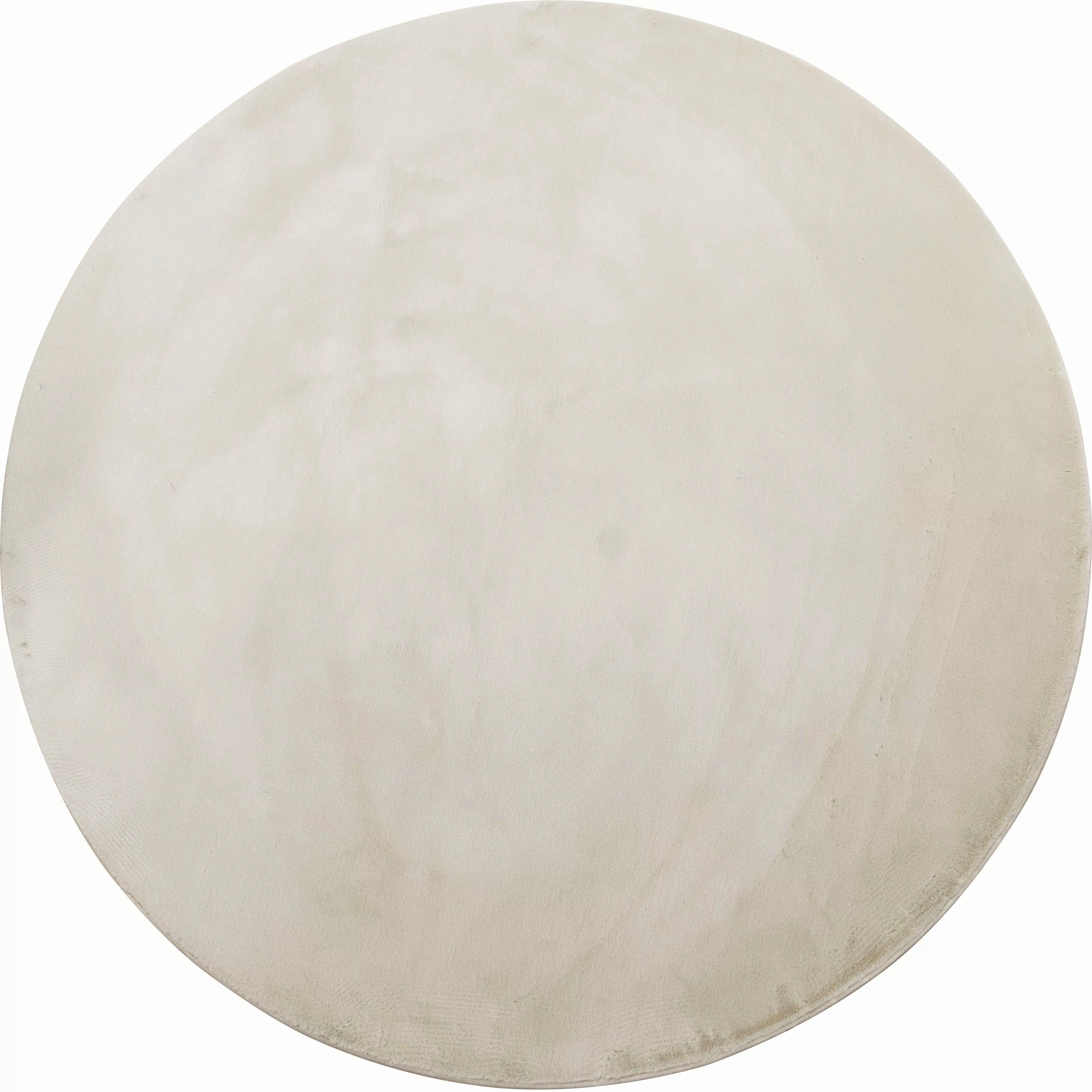 my home Fellteppich »Balu, Kunstfell Teppich, Modern«, rund, 20 mm Höhe, Ka günstig online kaufen