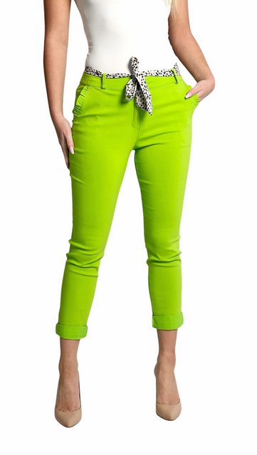 Mississhop Stretch-Hose Female Damen Stretch Klassische Chino Hose mit gemu günstig online kaufen