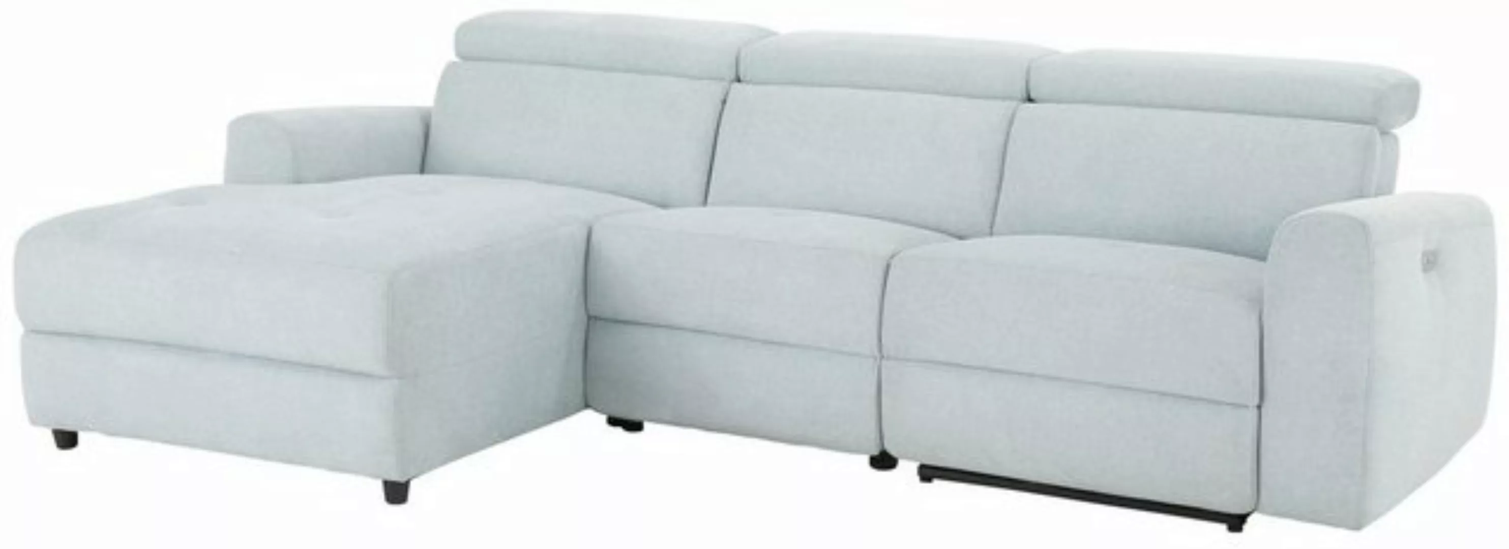 Home affaire Ecksofa "Sentrano, L-Form,", 275 cm, man. o. elektr. Relaxfunk günstig online kaufen