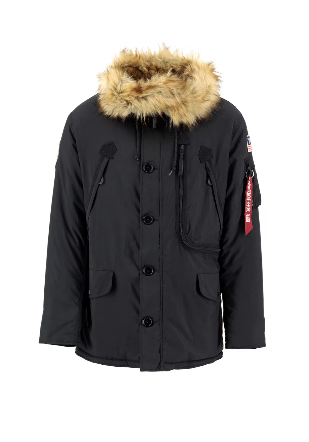 Alpha Industries Parka "POLAR JACKET", mit Kapuze günstig online kaufen