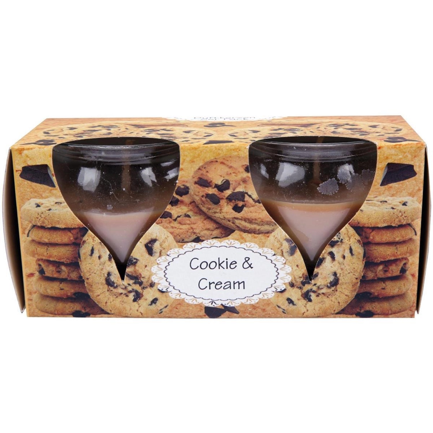 HS Candle Duftkerze Creation Kerzen 2er Pack Cookie Cream günstig online kaufen