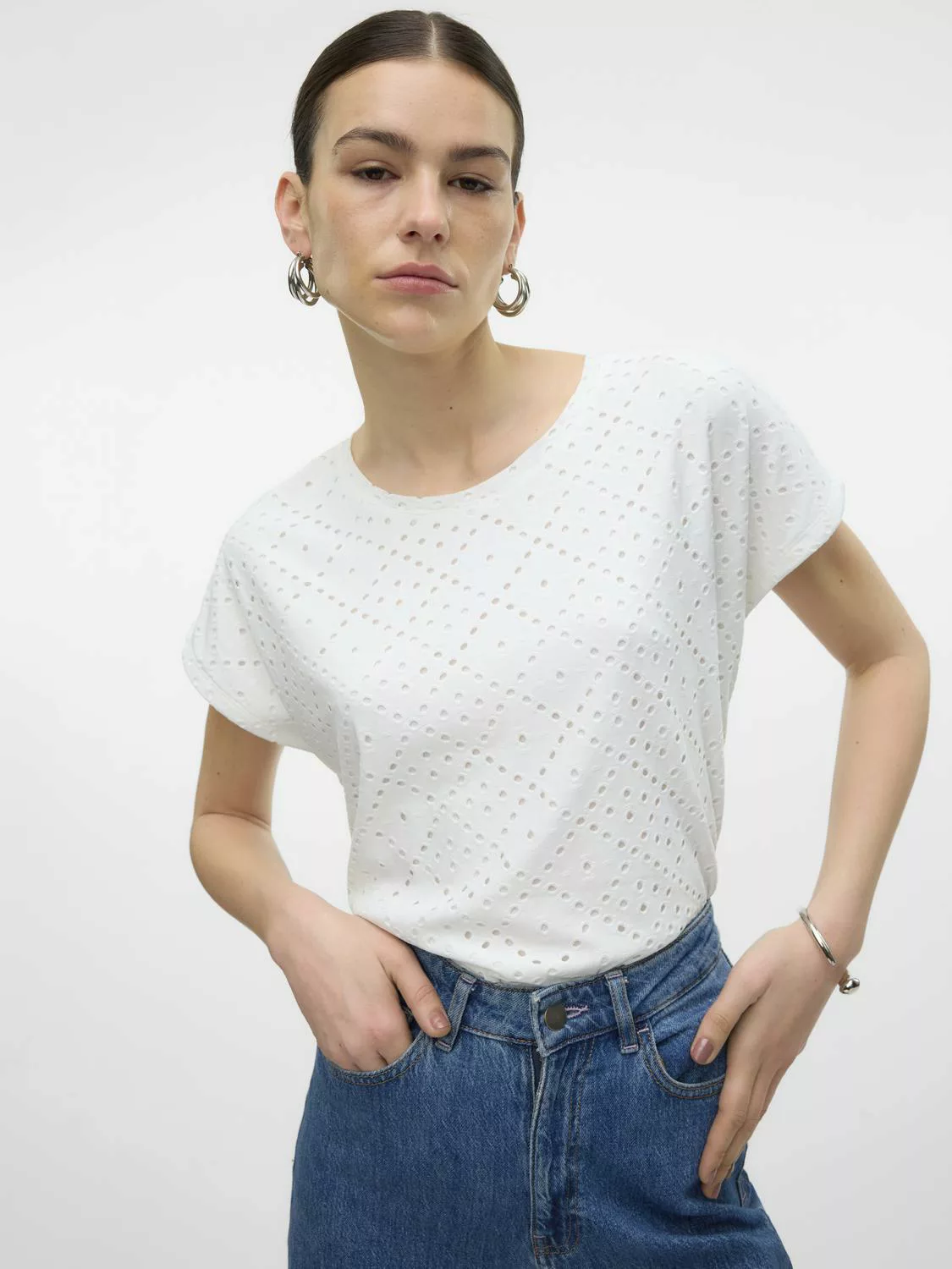 Vero Moda Kurzarmshirt VMTASSA SS TOP JRS GA günstig online kaufen