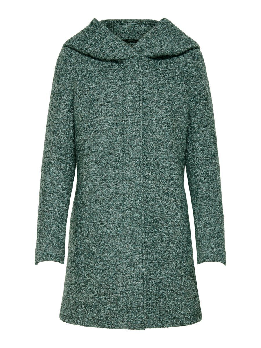 ONLY Woll- Mantel Damen Grün günstig online kaufen